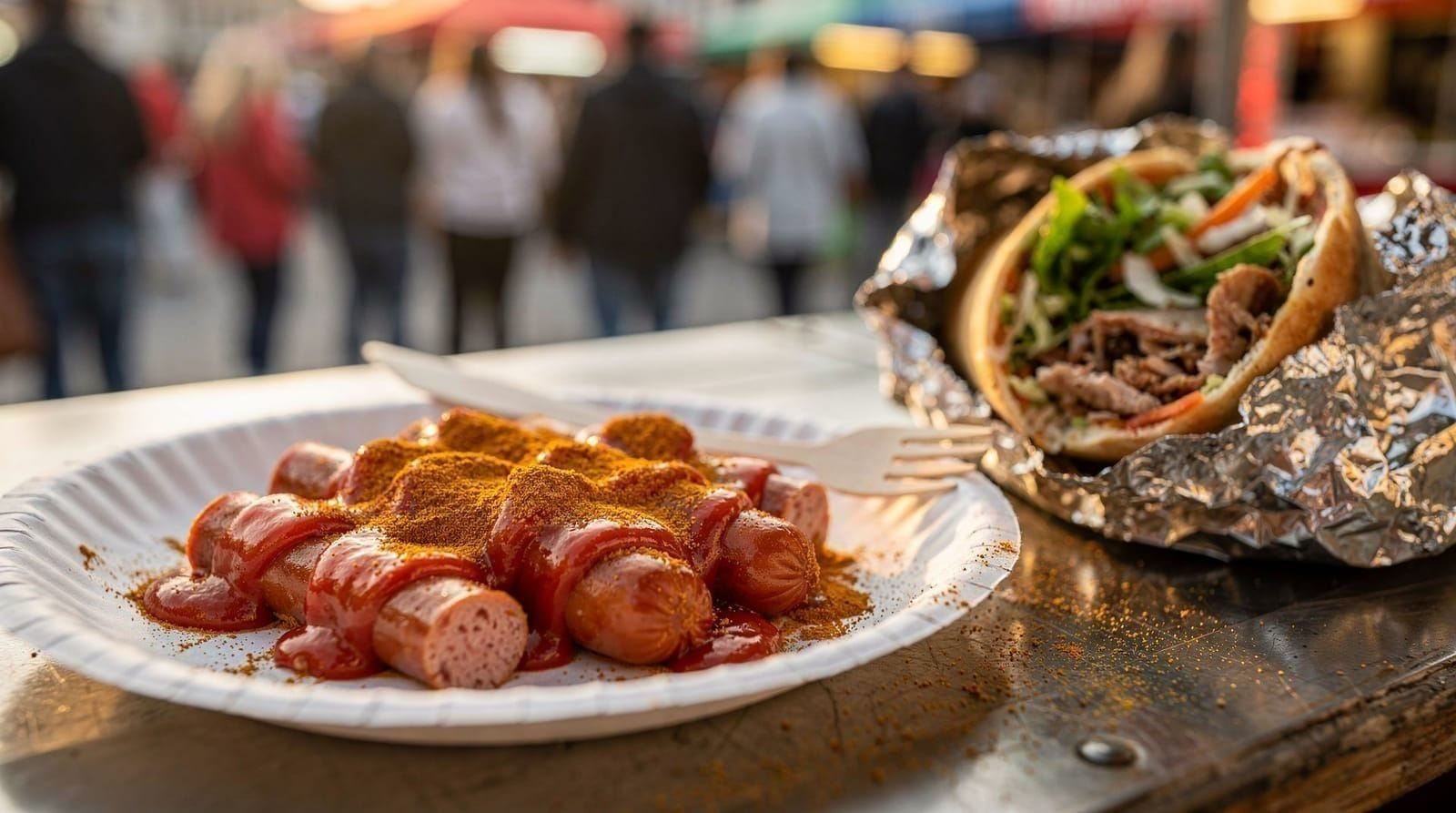 La bucket list gastronomica di Berlino — 12 cose da mangiare prima di partire — Da currywurst al döner, dalla Prater Vollbier al pho: 12 cibi berlinesi da assag