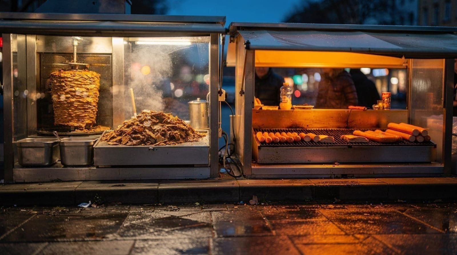 Currywurst vs döner a Berlino — il confronto onesto — Berlino rivendica due street food iconici: il currywurst e il döner kebab. Ecco 