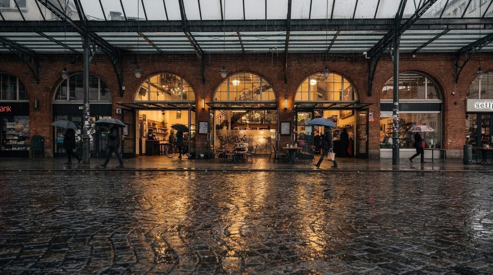 Berlino sotto la pioggia — cosa fare davvero — La pioggia a Berlino non rovina il viaggio. Musei, mercati, caffè e Berlino indo