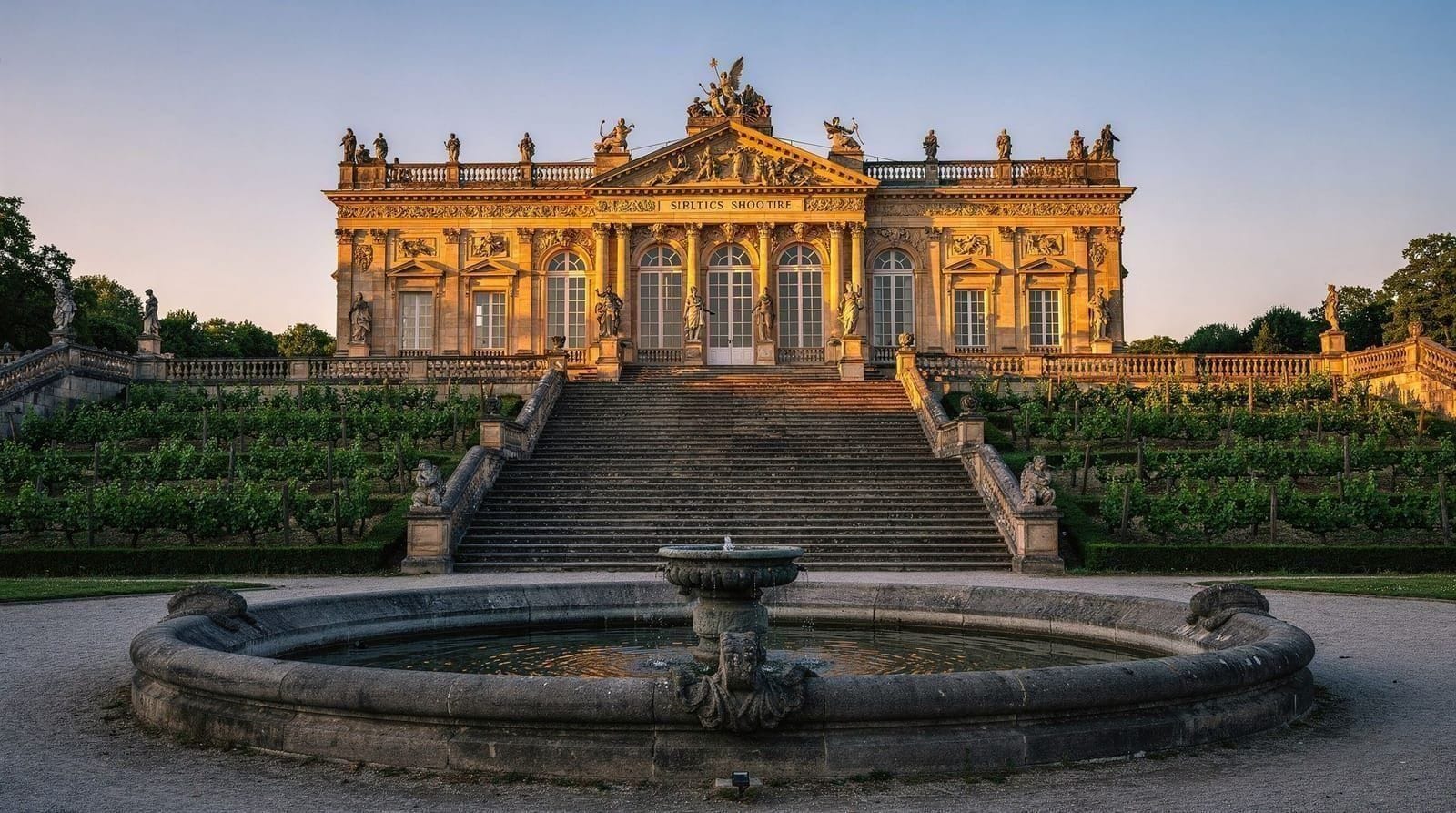 Sanssouci — el palacio de verano rococó de Federico el Grande