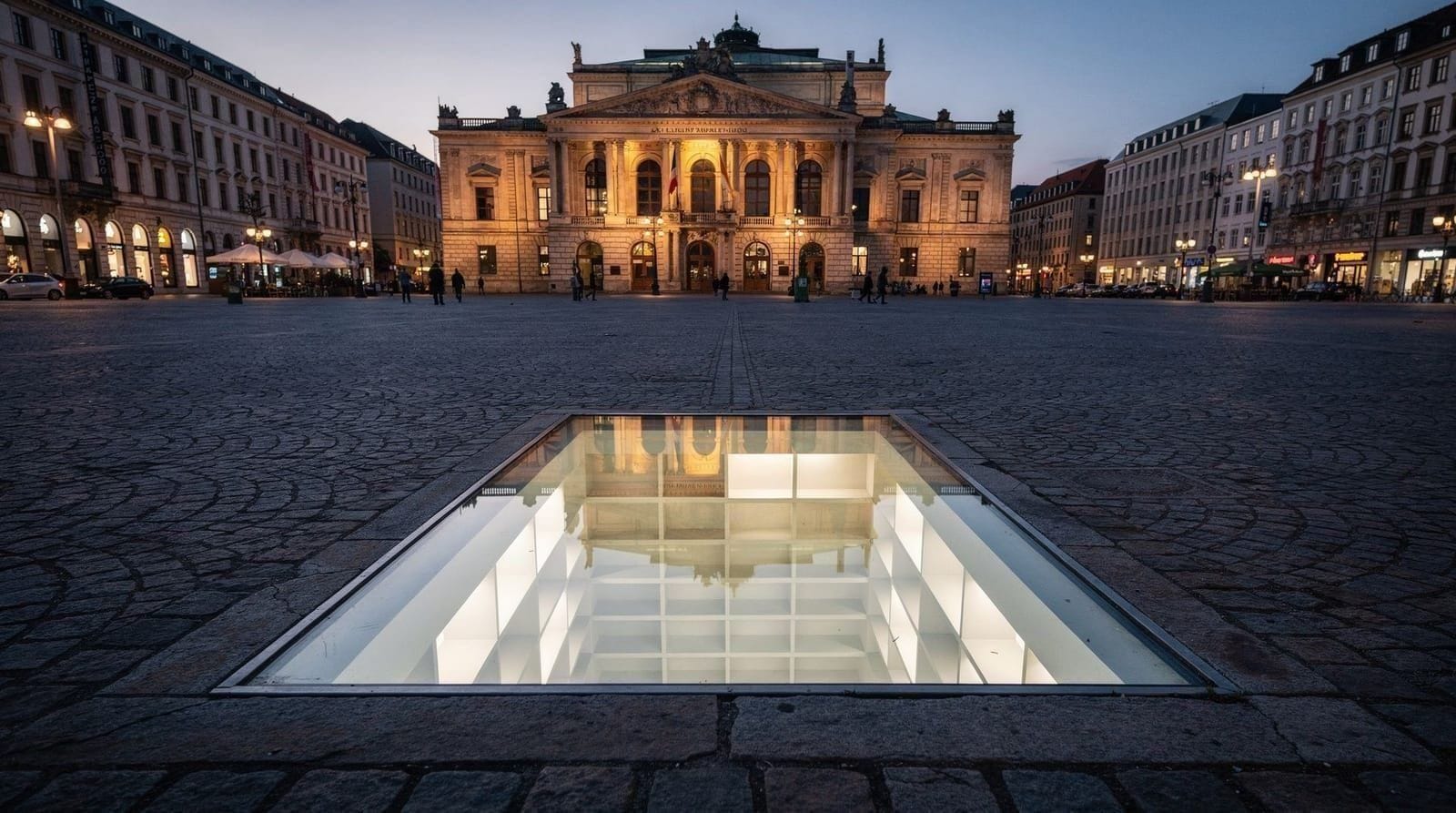 Bebelplatz and the 1933 book burning — Berlin's silent underground library