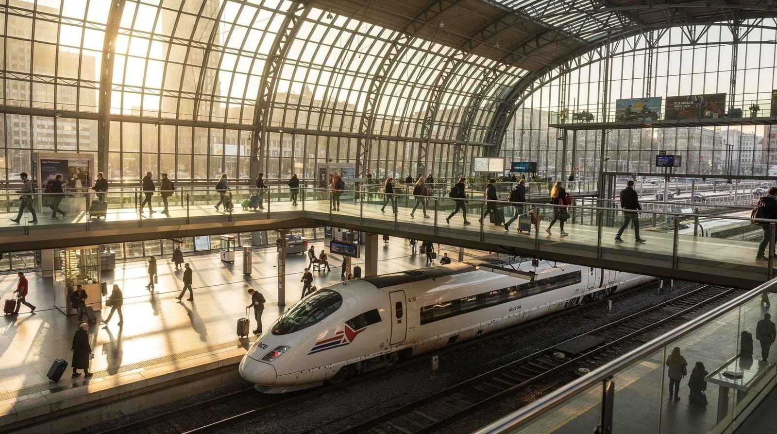 Da Berlino al resto della Germania in treno — rotte ICE, Hauptbahnhof e consigli sui biglietti