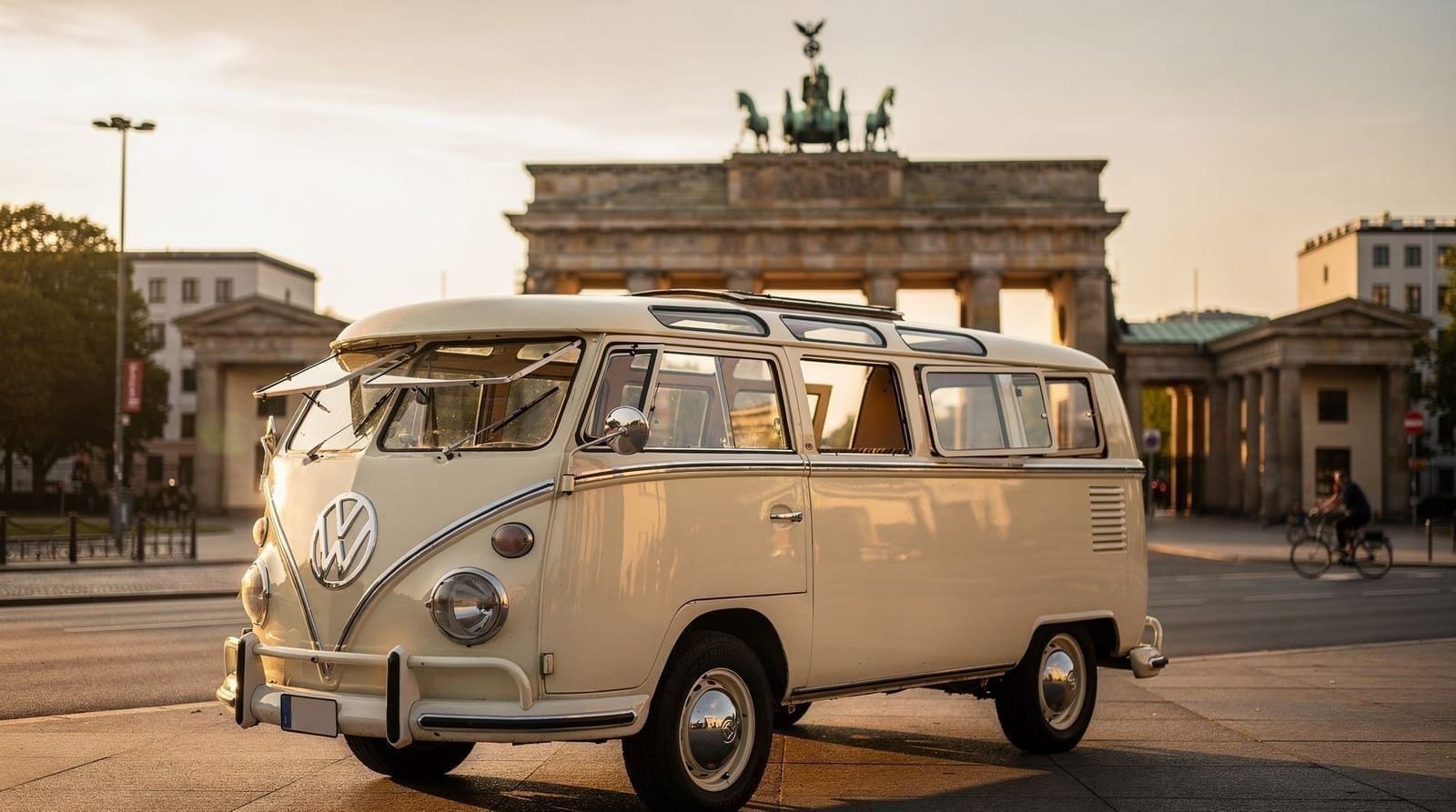 Berlin VW bus and vintage van tours — Combi, GDR vans, and Samba Bus experiences
