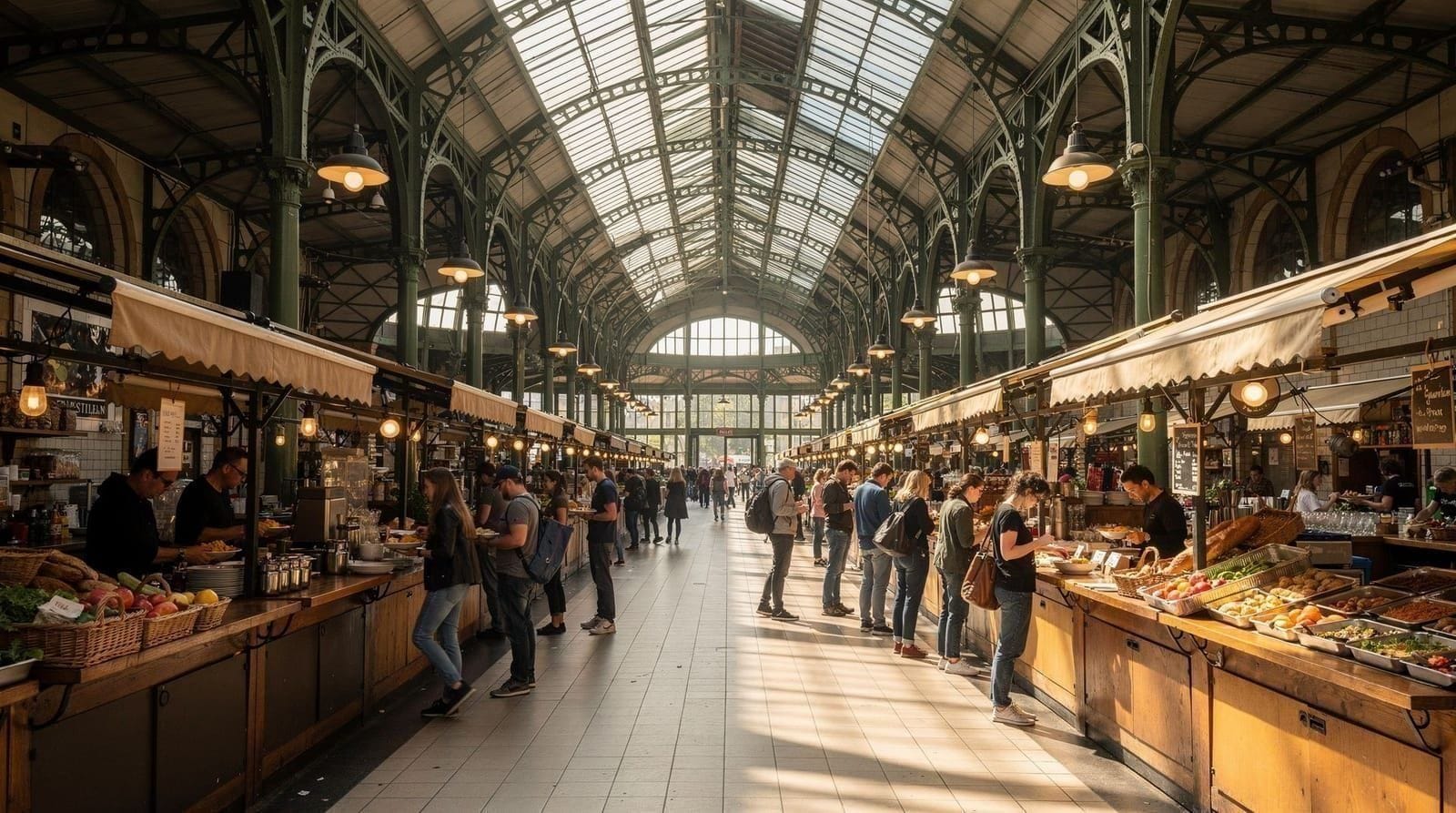 Les meilleurs marchés couverts pour manger à Berlin — Markthalle Neun, Arminiusmarkthalle et plus encore