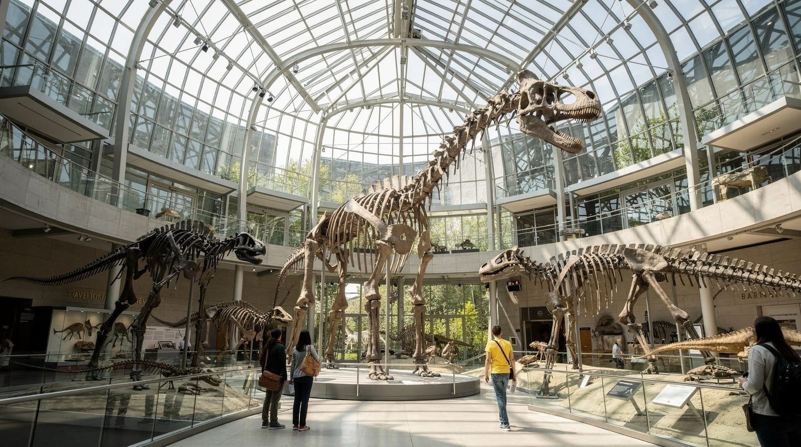 Natural History Museum Berlin guide — the world's tallest mounted dinosaur — Museum fur Naturkunde has the world's tallest mounted dinosaur and a striking we