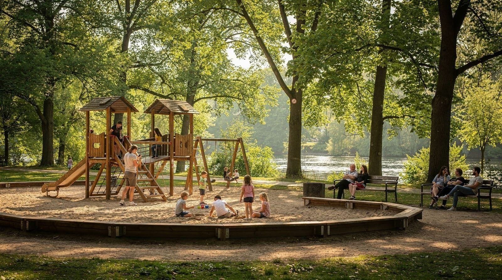 Le Tiergarten en famille — aires de jeux, pique-niques & balades avec enfants