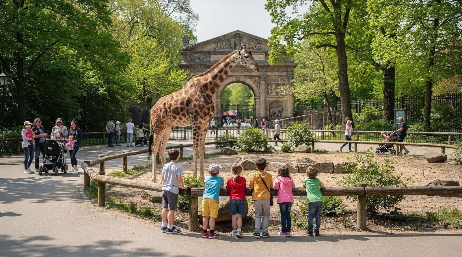 Berlino con i bambini: itinerario familiare di quattro giorni con zoo, Legoland e Tropical Islands — Quattro giorni a Berlino con i bambini: Zoo di Berlino, Legoland, crociera sullo