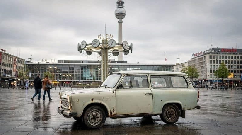 Berlin: Private 2-Hour Sightseeing Tour in Classic GDR Van