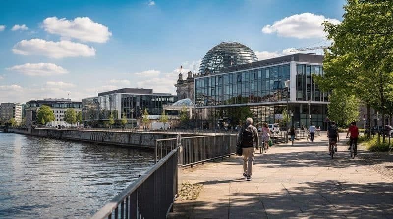 Berlin: Government Quarter Tour and Reichstag Dome Visit