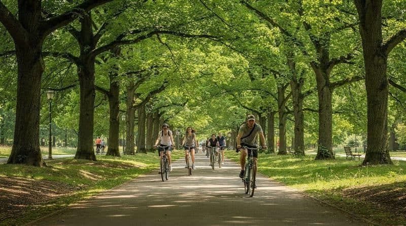 Berlin: Green City Guided Bike Tour