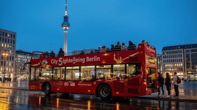 Berlin: City Sightseeing Hop-On Hop-Off Bus Tour 24h