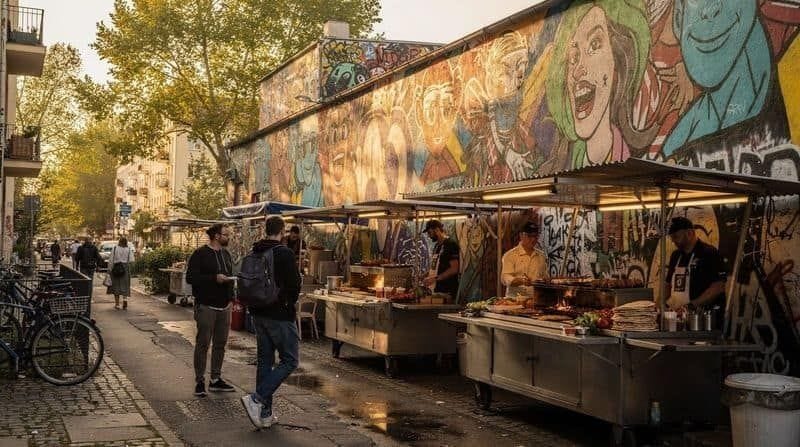 Berlin: Private Kreuzberg Food and Street Art Tour