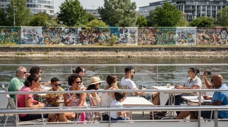 Berlin: Sightseeing Boat Tour on the Spree for Families