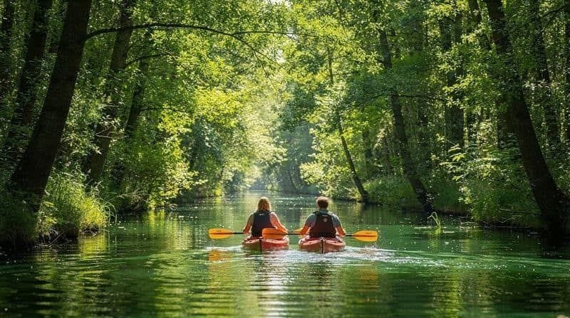 Spreewald Canoe or Kayak Tour with Guide